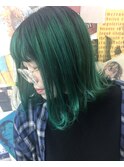 TLONY渋谷hori個性的Greenhair