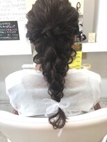 イザワ ヘアメイクサロン(izawa) 編み下ろしアレンジ