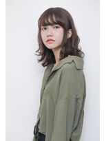 マウロア(MAULOA) 【Mauloa】大人可愛い 抜け感ミディアム 透明感カーキグレージュ