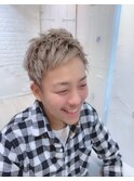 爽やかハイトーンショート