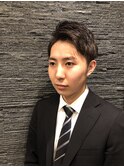 ツーブロック×7:3スタイル〈理容室／メンズ/浜松町〉