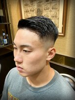 ヒロギンザバーバーショップ 大宮店(HIRO GINZA BARBER SHOP)&nbsp;七三スキンフェード　大宮　バーバー