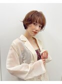 マッシュショートパーマ