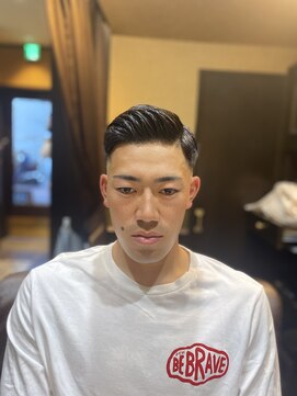 プレミアムバーバー 目黒店(PREMIUM BARBER produce by HIRO GINZA) 七三スキンフェード/フェード/目黒
