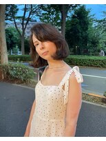 ビュートリアム 広尾(BEAUTRIUM)&nbsp;パリジェンヌ風ふわっとAラインボブ