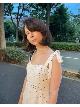 ビュートリアム 広尾(BEAUTRIUM) パリジェンヌ風ふわっとAラインボブ