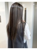 束感ハイライト/ロングヘア