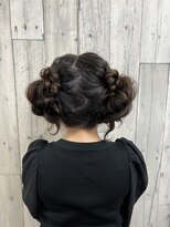 ヘアセット専門店 ナゴミ 池袋店(nagomi) ツインお団子