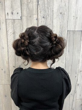 ヘアセット専門店 ナゴミ 池袋店(nagomi) ツインお団子