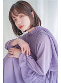 【angelica_kyono】内巻き ボブ ワンレン ストレート