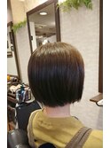 お手入れ簡単大人ガーリーなミニボブ☆