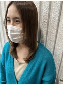 韓国風レイヤーカット ＊ ヘルシースタイル【町田/透明感カラー