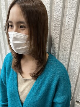 ネオリーブカップ 町田店(Neolive capu) 韓国風レイヤーカット ＊ ヘルシースタイル【町田/透明感カラー