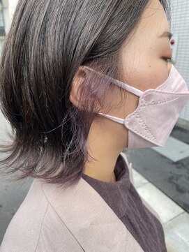 アルターシェリー(aL-ter che'rie) 『耳掛けしてかわいいインナーカラー』新籾