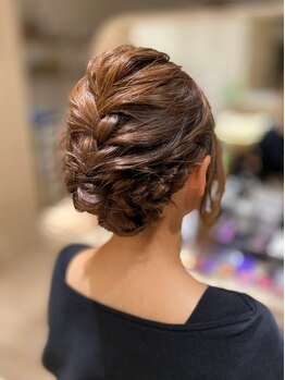 ヘアーアミューズ パール(Hair Amuse)の写真/結婚式や二次会など特別な日にはプロの技でとびきり華やかなアレンジを♪お悩みやご要望に合わせてご提案☆