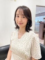 ★岡田有加★20代30代40代★銀座★韓国ヘア似合わせカット