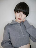 シュシュ(shushu)&nbsp;黒髪マッシュウルフ/顔まわりカット【有海一生】ノンジアミン