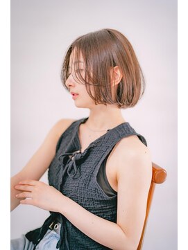 ベンジー 青森店(benji) 大人気フェイスレイヤーボブ 20代30代40代 3