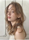 トリートメント ブリーチなしダブルカラー 前髪縮毛矯正