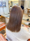 髪質改善カラー、ブリーチなしベージュ【成田】横浜