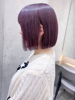 ロンド 表参道店(Lond)&nbsp;【Lond表参道yui】1ブリーチで色落ちまで綺麗なパープル