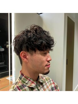モッズ ヘア メン 中野店(mod's hair men) 刈り上げハードパーマ