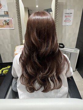 月曜から美髪ちゃん ワンレングス