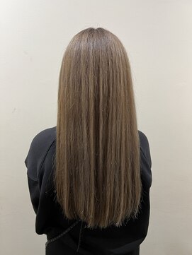 インフィニティー infinity HAIR SPACE BLOOM ミルクティーカラー