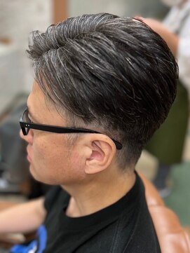 アポロカットステージ 相模大野店 アップバング/ツーブロックマッシュ<理容室>[メンズ/相模大野]