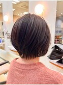30代40代50代おすすめグラデーションショートボブ♪