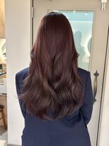 キャンバス バイ ネオリーブ 横浜西口(Canvas by neo.)&nbsp;艶髪ラベンダーブラウンハーブブリーチ韓国ヘア【横浜】