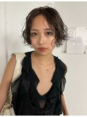ニュアンスパーマボブレイヤーカット