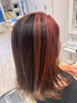 ビスイル 秋葉原店(Vis ill)&nbsp;フェイスフレーミングピンクグレープフルーツ透明感抜ピンクへア