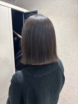 ジーニー 横浜(giinii) 横浜/ボブ/グレージュ