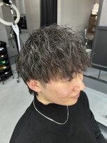 ジェニーバイメノン(JENNIE by Menon) メンズマッシュ　波巻きmix モテヘア