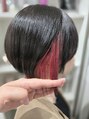 シー 柏(sii.) インナーカラー×ショートデザインカラーも好きです!