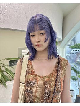 ウィットサークル(wit circle) blue purple color