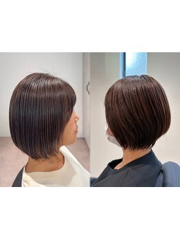 【クセ・エイジングもお任せ♪】髪質や骨格に合わせた再現性カットで、キレイが長持ちする理想のスタイルに