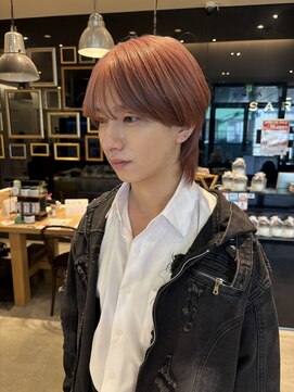 サラ 天神大名店(SARA) 【天神/大名】ピンクブラウン/メンズスタイル