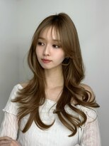 アマトウキョウスマートサロン(AMA TOKYO×Smart Salon) 韓国ヘア 2wayバング レイヤーカット くびれヘア 顔周り