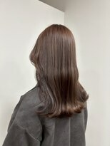 ビーグレイス パティオ&nbsp;顔周りレイヤー×ツヤブラウンカラー