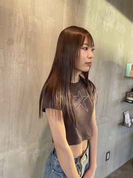 トテ(tote.) ほんのりピンク　透明感カラー　ダブルカラー