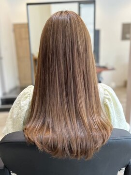 アトリエコア(Atelier Coa) 太白区アディクシーカラー顔周りレイヤーカット白髪ぼかしウルフ