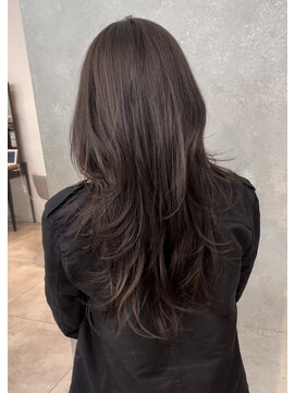 ゼスト パーク(ZEST PARK) ブラウングレージュ ハイレイヤーカット レイヤーカット