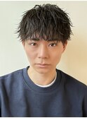 ショートマッシュ/ソフトツイストパーマ/ルーズパーマ