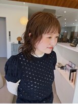 ローレンアオ(LOREN AO)&nbsp;着物ヘア/大人ガーリー/ダークアッシュ/似合わせカット/栄矢場