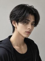 ベル 新宿(Belle)&nbsp;韓国風センターパートカルマヘアカルマパーマ毛流れストレート
