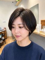 コノアラボ 守谷店(Conoah labo)&nbsp;丸みのあるシルエットがきれいな、大人ショートボブ♪