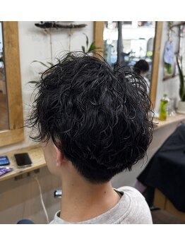 キュアキュア(Cure2)の写真/朝5分で簡単なのに決まるパーマが人気です。◆オン・オフで使える2wayスタイルも◎人気スパでリフレッシュ