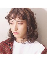 フェンヘアーアイス 中目黒(Fen.hair ici)&nbsp;ミディアムヘア ウェーブ カールヘア